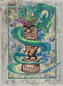 Brad "Tiki Shark" Parker "Dragon"