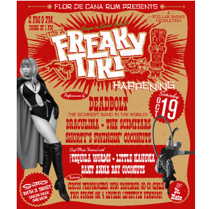Freaky Tiki Happening Poster